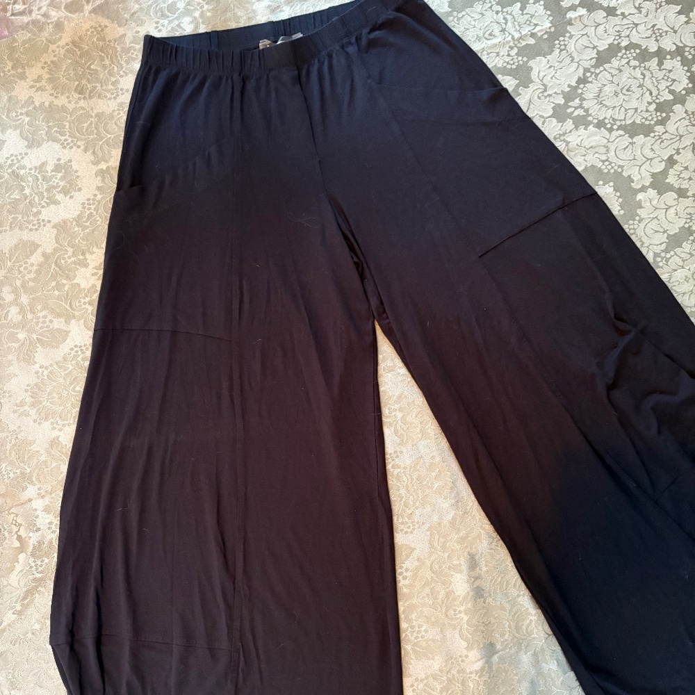 Alembika, Size 1 (6-8 USA), Punto pant, black
